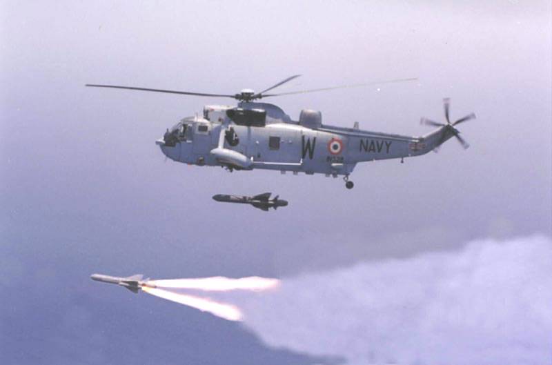 Anti-Tank missile tested by India from helicopter platform