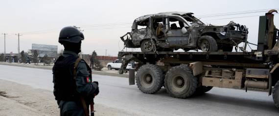 Car bomb explosion kills 33 near US base in Afghanistan