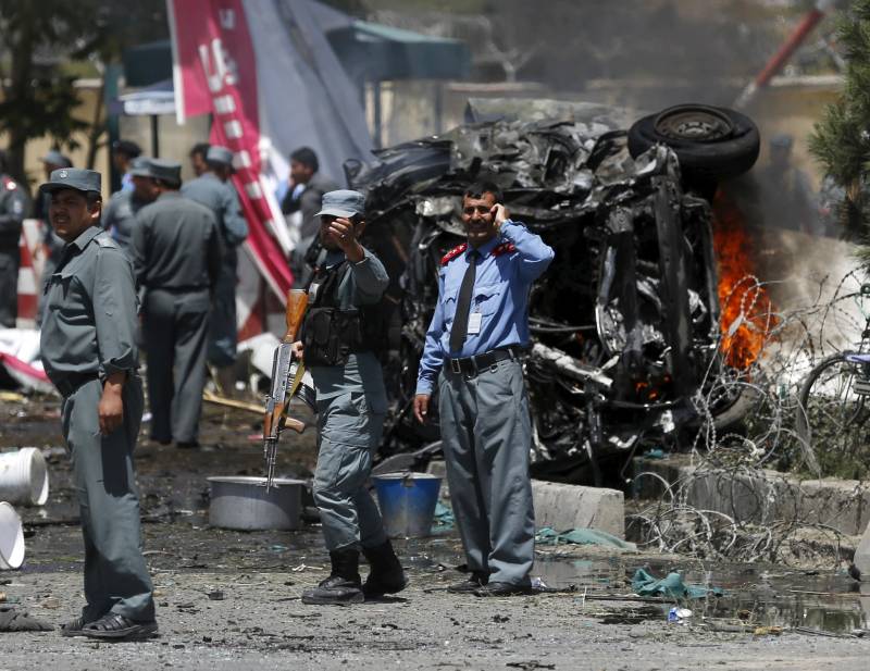 Car bomb explodes near Kabul airport, casualties feared