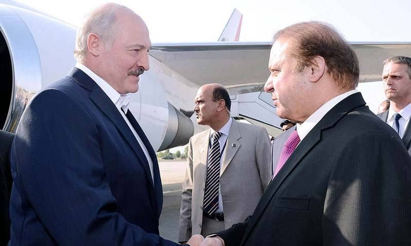 PM Nawaz Sharif; the first ever to visit Belarus
