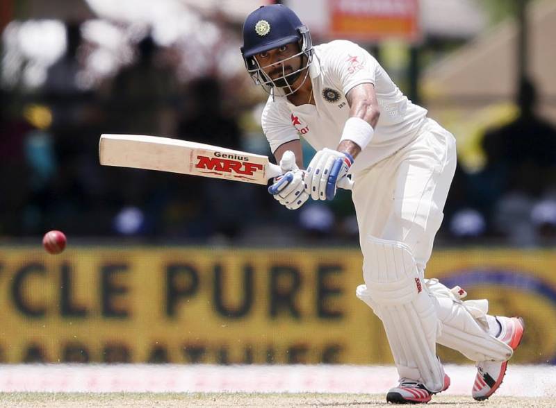 India steady after early blows in second test against Sri Lanka 