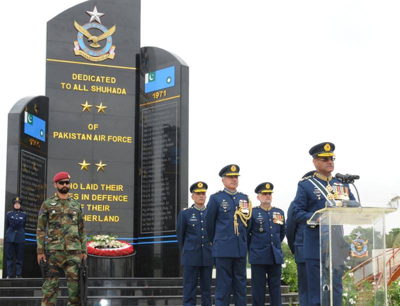Air Chief inaugurates martyrs monument at PAF Museum Karachi