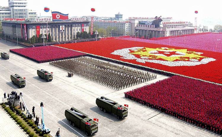 North Korea holds huge parades for 70th anniversary