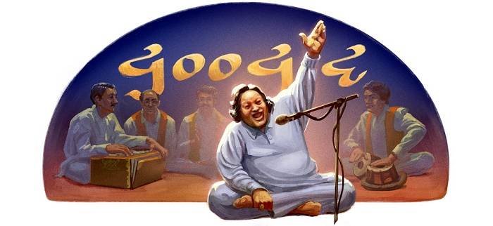 Google Doodle pays tribute to Nusrat Fateh Ali Khan
