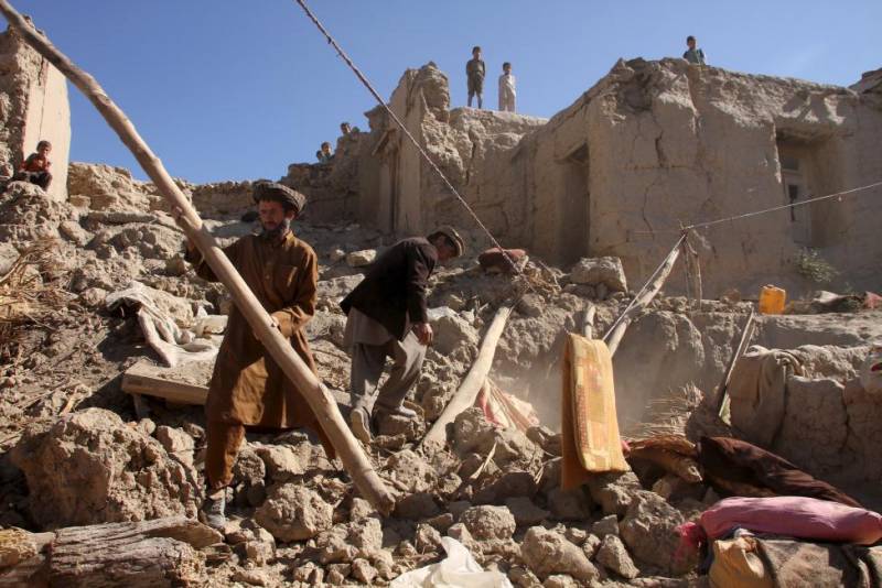 Taliban overrun district in quake-hit Afghanistan