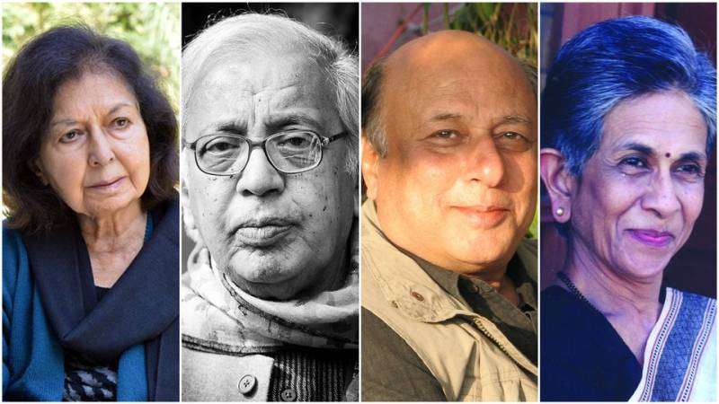 Indian writers' revolt against the outbreak of extremism