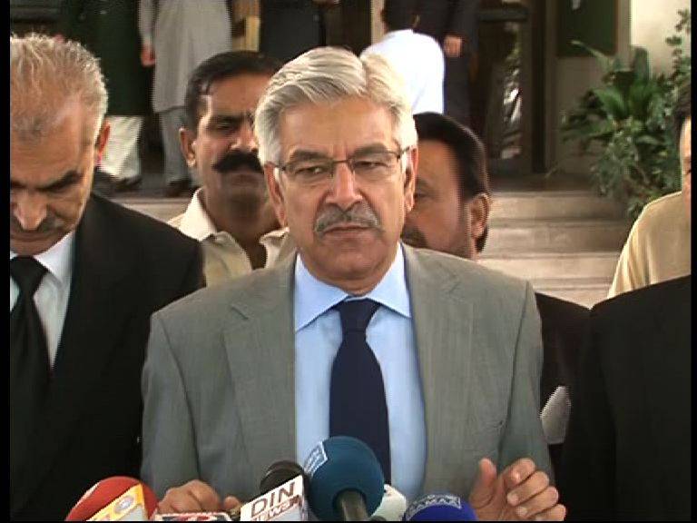 Khawaja Asif lays foundation stone of PAF Bholari base in Jamshoro