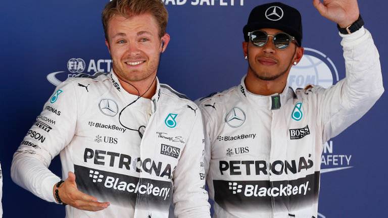 My relationship with Nico is 'sweet', says Hamilton
