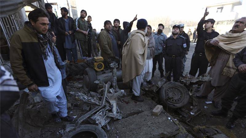 Deadly blast at Kabul airport as Taliban attacks surge