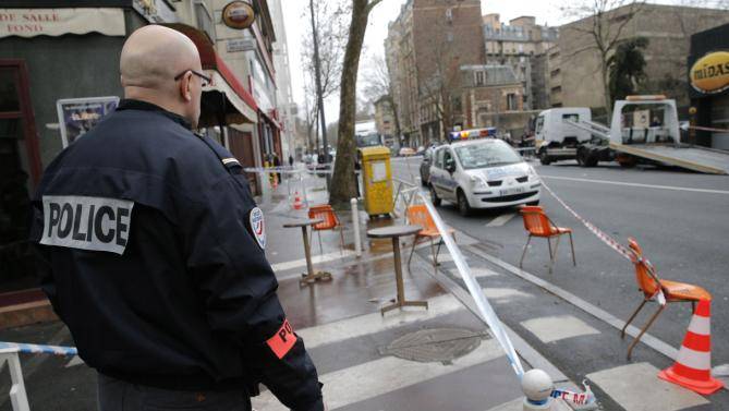 Man 'wearing explosive belt shouted Allah Akbar' before being shot dead in Paris