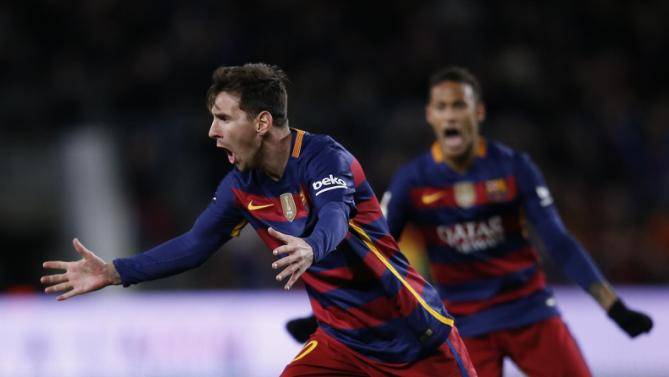 Messi scores twice as Barca come from behind to beat Espanyol