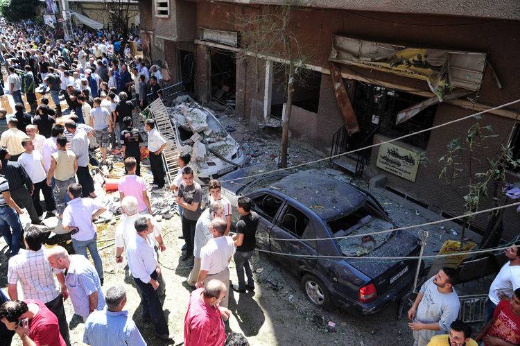 Car bomb jolts Syrian market