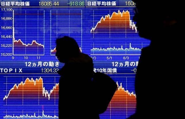 Asia stocks fall amidst bank concerns
