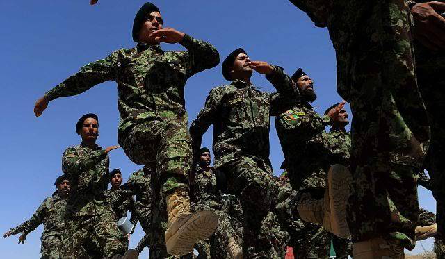 Afghan army cadets graduated from Pakistan Military Academy