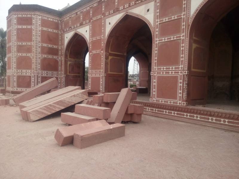 Conservation efforts afoot at Noor Jahan’s tomb 