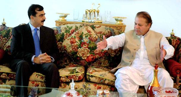 PM Nawaz visits Gilani House to congratulate Haider Gilani’s recovery