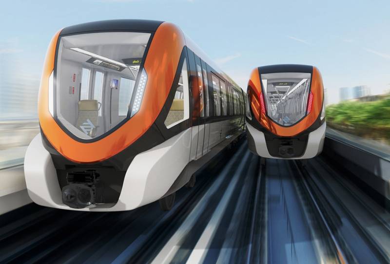Orange Line Metro Train: The environment factor