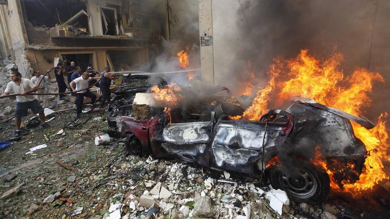 Multiple suicide bombings kill five in eastern Lebanon