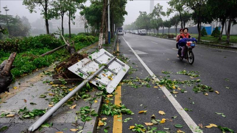 Tropical storm kills 69 in China