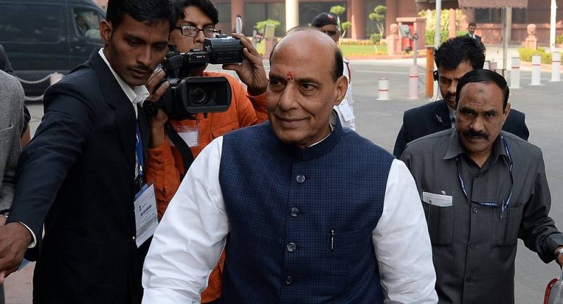 Indian Home Minister arrives in Pakistan amid Kashmir tension