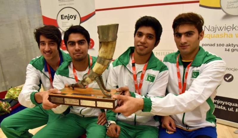 Pakistan wins World Junior Squash championship