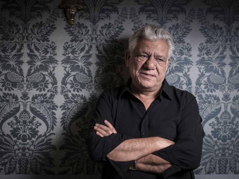 Bollywood actor Om Puri in Pakistan to promote film 