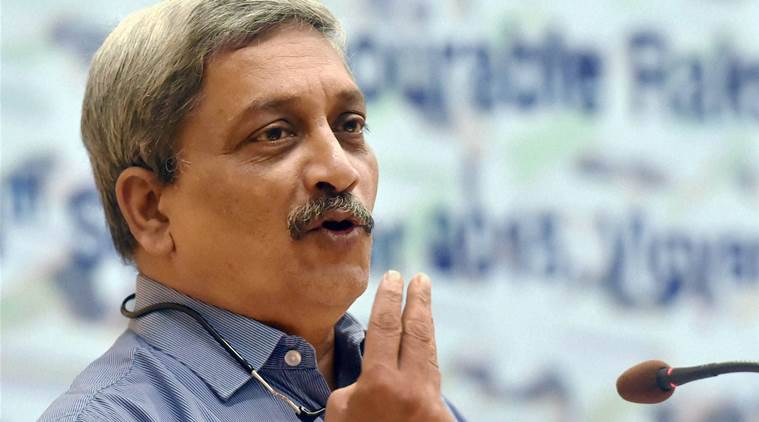 In US, Manohar Parrikar hits out at Pakistan