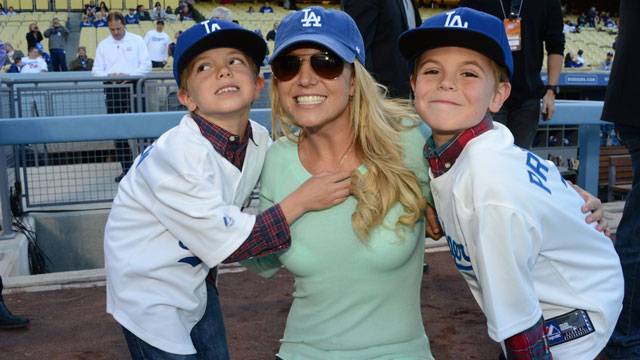 Britney Spears says she hopes her sons never have to experience fame