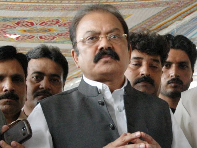 PTI will be given foolproof security and assistance for rallies: Rana Sanaullah