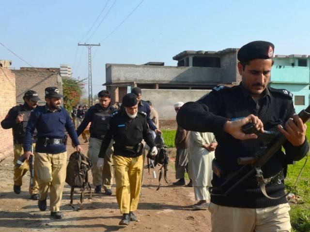12 suspects held with arms, drugs in Peshawar