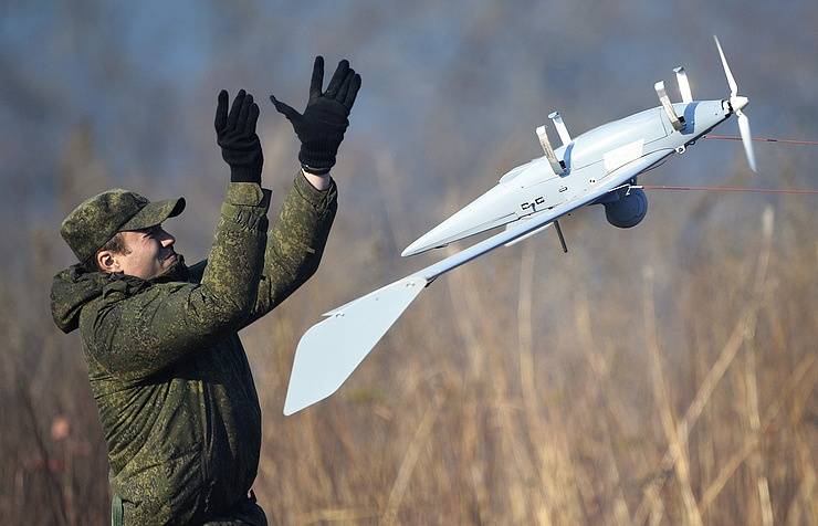 Drones used in joint Russian-Indian military drills