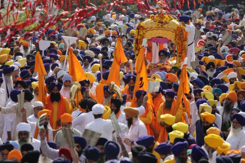 Sikhs protest in Amritsar, criticise Indian aggression