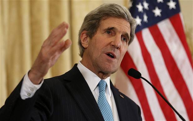 Kerry urges Russia, China, Pakistan, India, Iran to bring peace to Afghanistan