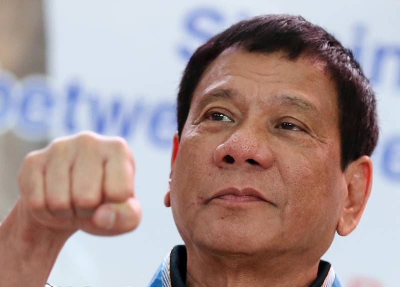 Philippines' Duterte rails at U.S. 'monkeys' for halting gun sale