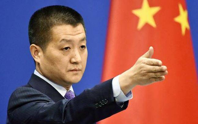China happy to see neighbouring countries developing relations: spokesman