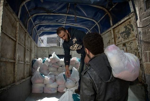 'Our depots are empty': food aid runs out in Syria's Aleppo