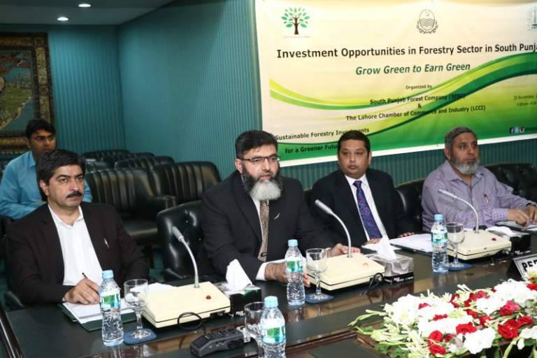  South Punjab Forest Company organize inception seminar at Lahore Chamber of Commerce and Industry 