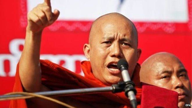 Anti-Muslim Buddhist monk in Myanmar: Trump 'similar to me'