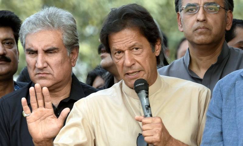 Imran Khan hints at street agitation