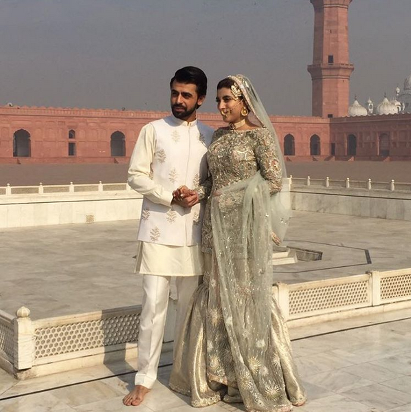 Urwa ties knot with Farhan 