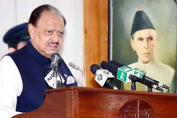 President urges youth to follow principles of Quaid-e-Azam