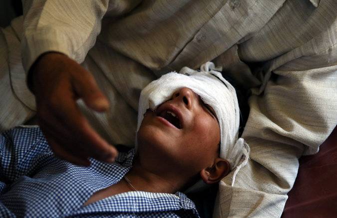 Indian troops blind special Kashmiri boy for life in Pellet gun attack 