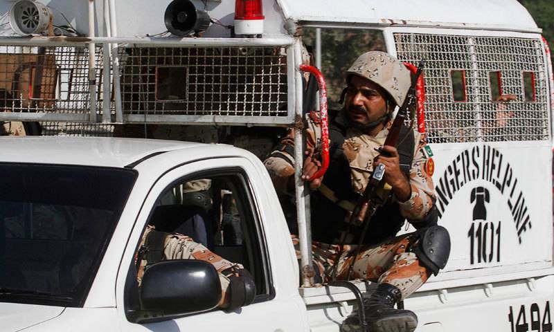 Three terrorists of banned outfit apprehended, huge weapons recovered in Karachi
