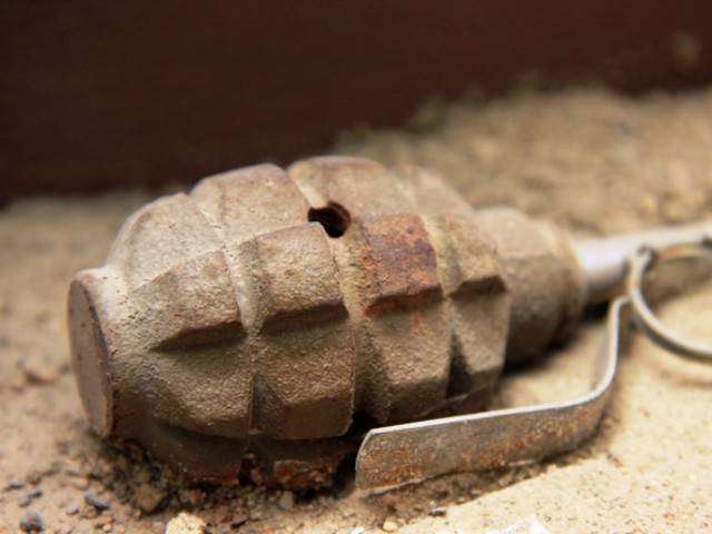 Grenade attack injured two police officials 