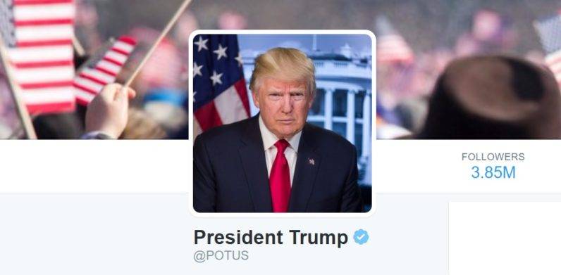 Twitter accidentally made people follow Trump's @POTUS account