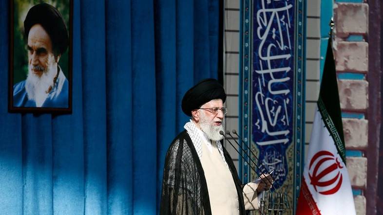 Khamenei calls on Palestinians to pursue intifada against Israel