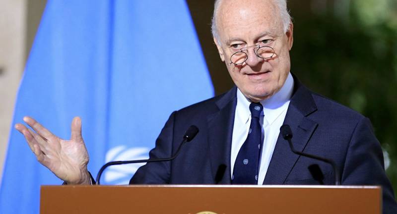 U.N. mediator not expecting quick breakthrough in Syria peace talks