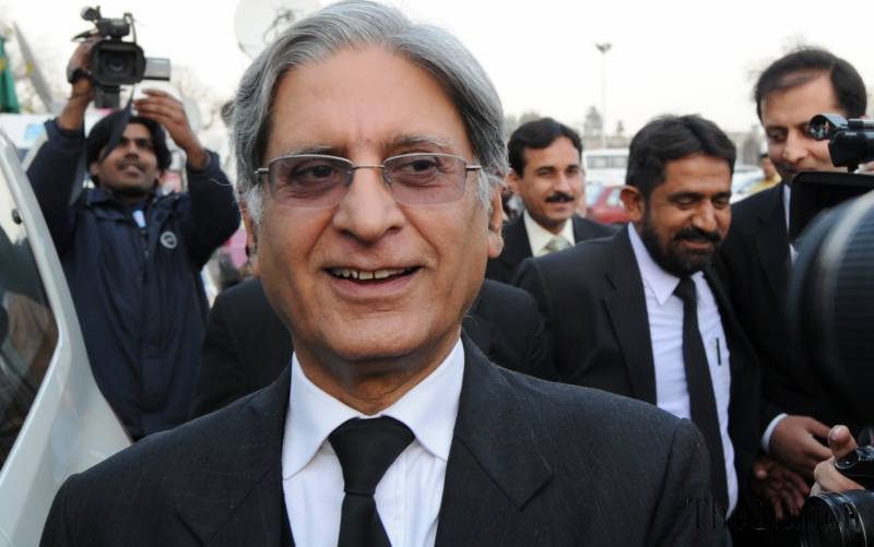 If PSL not held in Lahore it would be Govt’s failure: Aitezaz