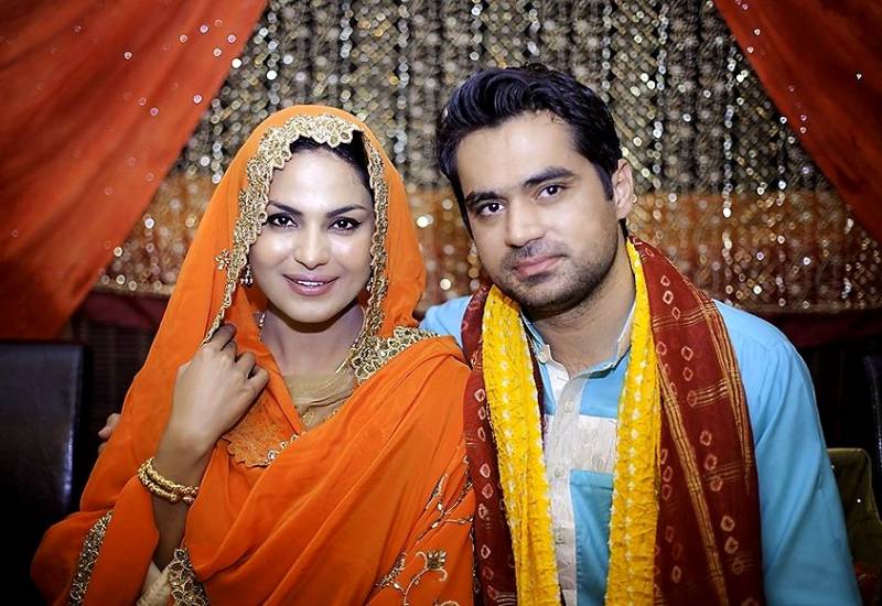 Husband to reconcile with Veena Malik after divorce