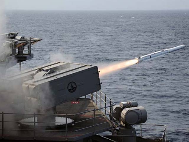 Pakistan Navy successfully test-fires surface-to-air missile